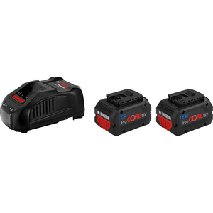 01752641, 8110200440, 1600A0214C Akku-Starter Set ProCore 18,0V 2 x 5,5Ah Ladegerät GAL1880CV