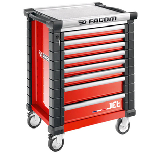 ROLLCAB JETM3 8 DRAWERS RED JET.8M3A