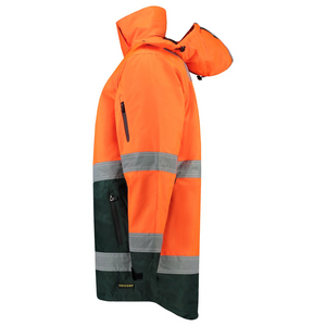 TRICORP PARKA ISO20471 403004 FLUO ORANJE/GROEN MT L
