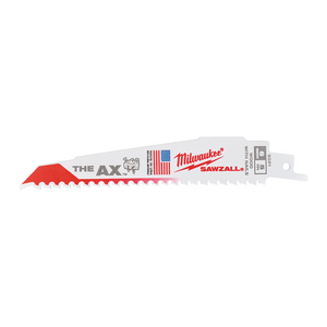 MILWAUKEE RECIPROZAAGBLAD HOUT AX 150MM 5-TPI (PK=25ST)