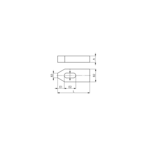 AMF SPANPLAAT DIN 6314 - 26 X 250 - 2010.71 - 70102