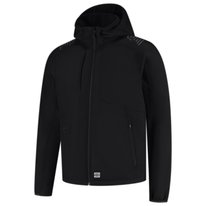 TRICORP SOFTSHELL REDEFINED UNI 406104 ZWART MT XS