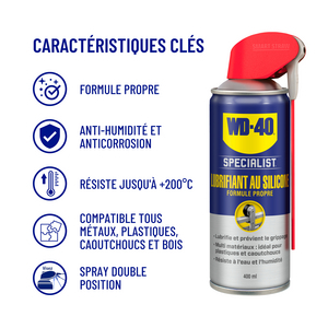 LUBRIFIANT WD-40 SPECIAL.AE400ML UE12 UNITAIRE