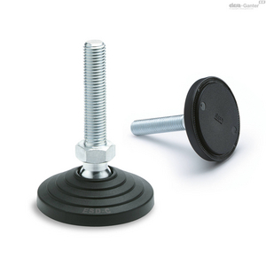 ELESA+GANTER STELVOET LV.A-125-24-AS-M20X158-ESD-C