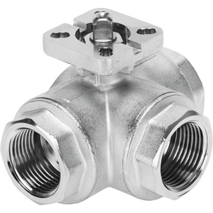 ROBINET A BOISSEAU SPHERIQUE VZBM-1-RP-40-F-3L-F0304