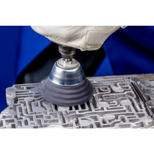 PFERD Shank mounted cup brush, crimped TBU 6015/6 SiC 180 0,90