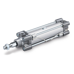 SMC CILINDER MET TREKSTANGEN ISO 15552 C96SDT50-150C