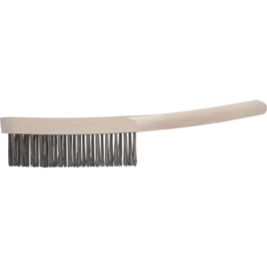 BROSSE MAIN P/SOUD. LG.295 3 RGS ACIER DROIT 0,35 MM (T=35MM)