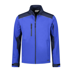 SANTINO SOFTSHELL JAS TOUR KOBALT BLAUW/MARINE MT L