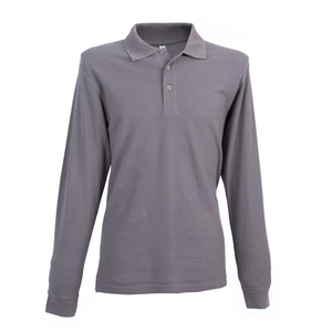 POLO MANICA LUNGA TUNISI GREY 992541 # XL
