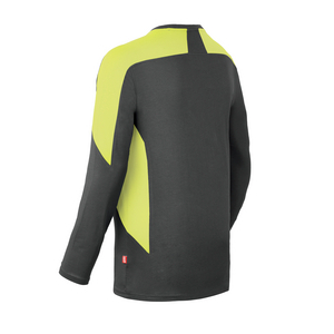 HAVEP T-SHIRT LM BASELAYER 10073 CHARC/FLUO GEEL MT M
