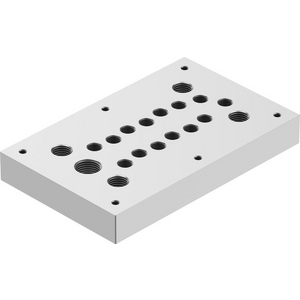 CPV14-VI-P6-1/8-C Pneumatic multiple connector plate