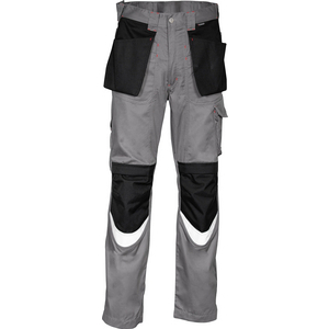 CARPENTER 01 GRIGIO/NERO PANTALONE MULTITASCA - 60%COTONE/40%POLIESTERE - 245G V064-0-01 TG.54