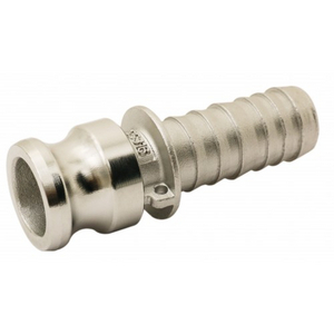 884544 Vaterteil Kamlok Typ E 3/4 mit Schlauchtülle Edelstahl