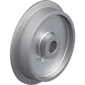 ROUE 1200KG D.180MM 46MM FONTE ROUE BOUDIN MOYEU LISSE