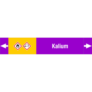 BRADY LEIDINGMERKER 165X30 KALIUM