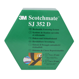 SJ 352D SCOTCH MATE NERO (2 ROTOLI) 25X5 7000070522