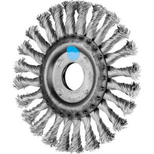 BROSSE PLATE RBG 125X12X22,2 FIL INOX 0,5 43303008