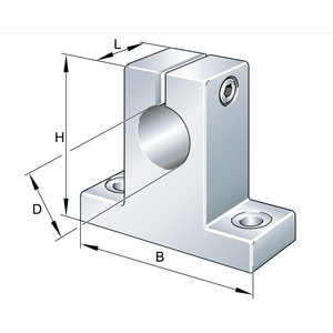 0014216700000-SHAFT SUPPORT BLOCK GW25