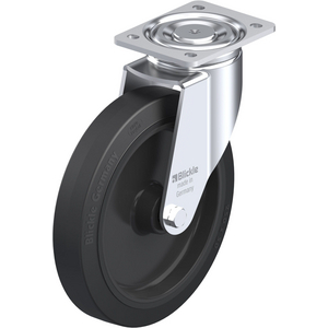 ROULETTE PIVOT. 450KG D.250MM AC BAND.CAOUT 50MM MOY ROULEAUX