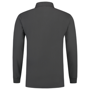 TRICORP POLOSHIRT LANGE MOUW 201009 DONKER GRIJS MT XS