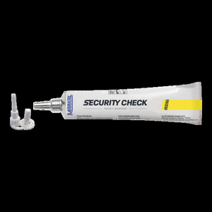 MARQUEUR ASSEMBLAGES BOULONNES SECURITY CHECK ORIGINAL JAUNE