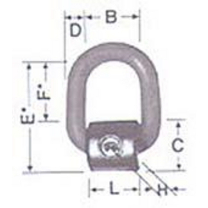 3310012750 Anschlagpunkt 180G Tragf. 5300kg