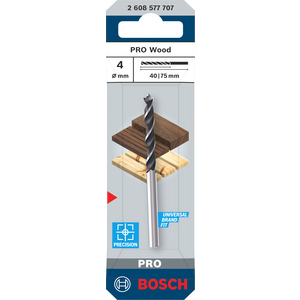 BOSCH HOUTBOOR PRO WOOD 4X43X75 MM, D 4 MM 2608577707