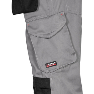 CARPENTER 01 GRIGIO/NERO PANTALONE MULTITASCA - 60%COTONE/40%POLIESTERE - 245G V064-0-01 TG.54