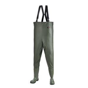 WATHOSE OLIV, 47 PP713500047, Sohle PVC/Nitril, Hose PVC PES Mat.