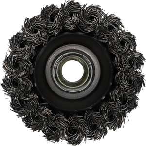 BROSSE COUPE D.65MM M14X2 ACIER TORSADE 0,5MM (T=20MM)