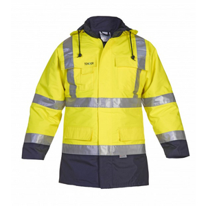 HYDROWEAR PARKA ISO20471 APOLLO 051005 FLUO GE/MARINE MT XXL