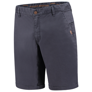 TRICORP CHINO KORT PREMIUM 504008 INKT BLAUW MT 29