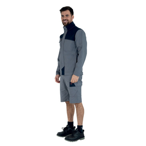 BLOUSON GRENAT GR MIN/MARINE T2 3COLUP - 60/C-40/PES 315GR