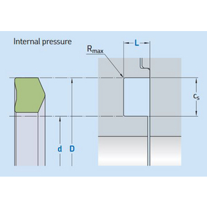 GUARNIZIONE R35A SPECIALE 27,00X34,00XL2.20 S-ECOPUR