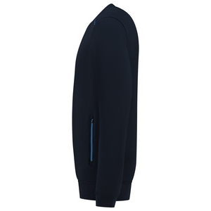 TRICORP SWEATER ACCENT 302703 MARINE/ROYALBLAUW MT 4XL