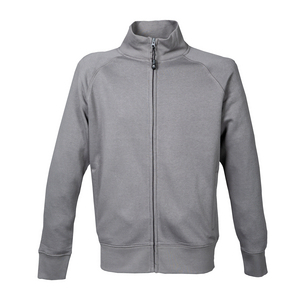 FELPA ZIP LUNGA MALESIA POL/COT GREY 993122 # XS GREY