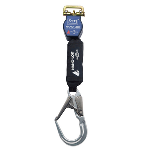 LONGE SIMPLE. MOUSQUETON A RAPPEL AUTOMATIQUE
