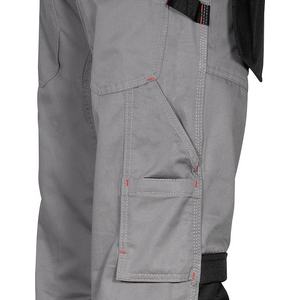 CARPENTER 01 GRIGIO/NERO PANTALONE MULTITASCA - 60%COTONE/40%POLIESTERE - 245G V064-0-01 TG.54