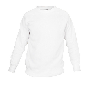 FELPA GIROCOLLO NEW CUBA BIANCO 994708 # S WHITE