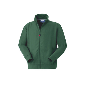 FELPA ZIP LUNGA CANBERRA GREEN HH191-04 # XL