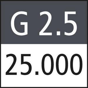 9313150025 Spannzf.MiniJISB6339ADB BT40 ER25M A160