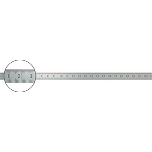 9447510250 Biegsamer Stahlmaßstab 250x13mm rostfr.