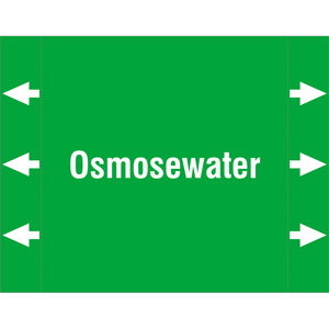 BRADY LEIDINGMERKER 160X125 OSMOSEWATER