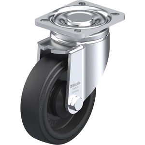 ROULETTE PIVOT. 250KG D.125MM AC BAND.CAOUT 40MM MOY BILLE