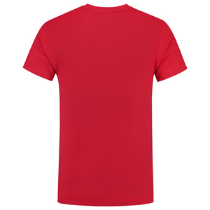 TRICORP T-SHIRT V HALS FIT 101005 ROOD MT XL