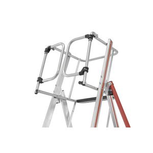 ECHELLE A PLATE-FORME HYMER PROTECT+PIR TELESC 3-5 MARCHES