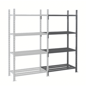 G-STORAGE KIT SUIVANT TABLETTES GRILLAGEES - 2000X1260X1000