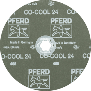 PFERD COMBICLICK® fibre disc CC FS 180 CO COOL 24