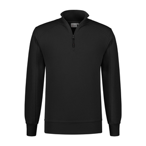 SANTINO ZIPSWEATER ROSWELL ZWART MT XXL